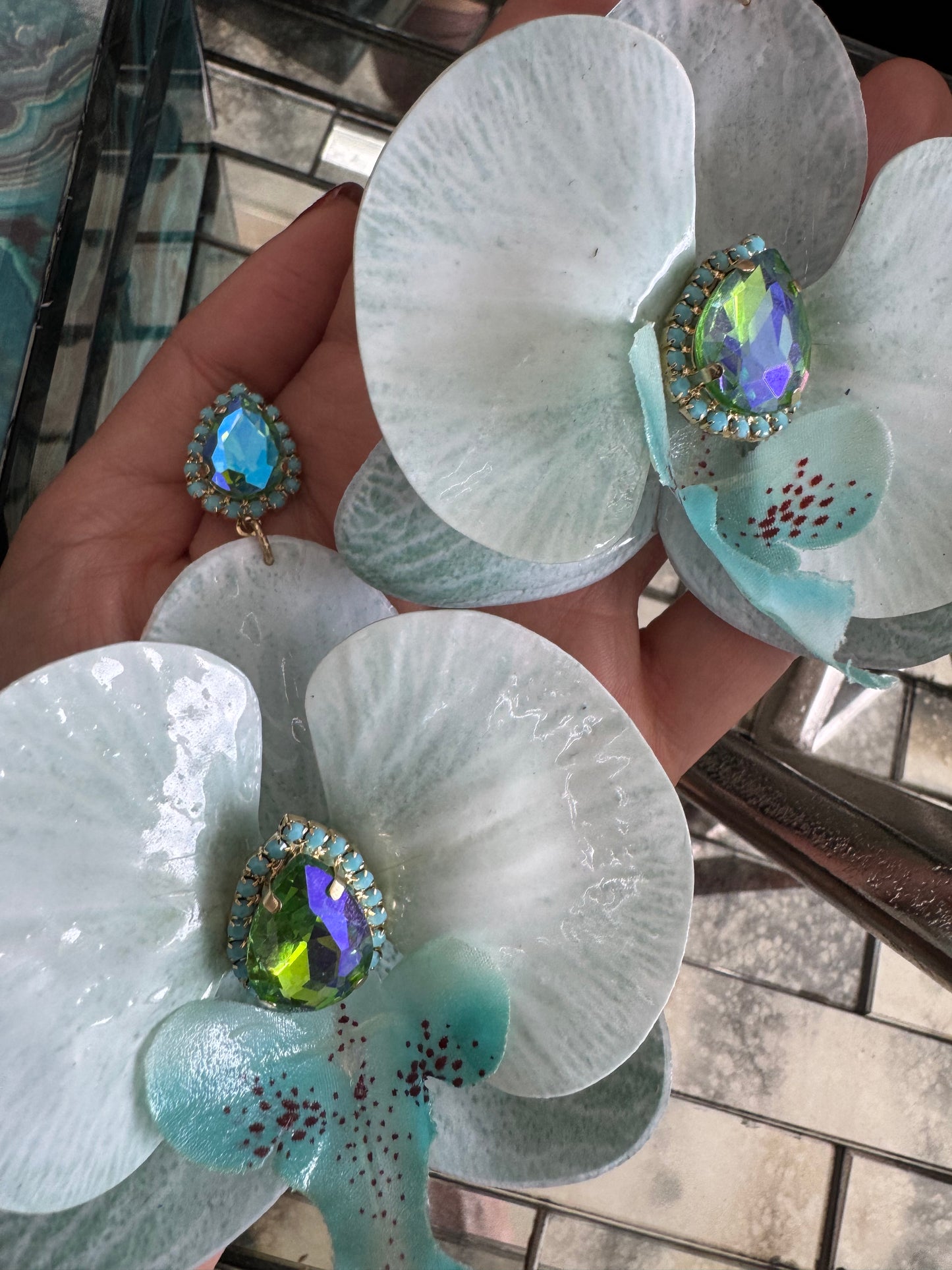 BLUE ORCHIDS