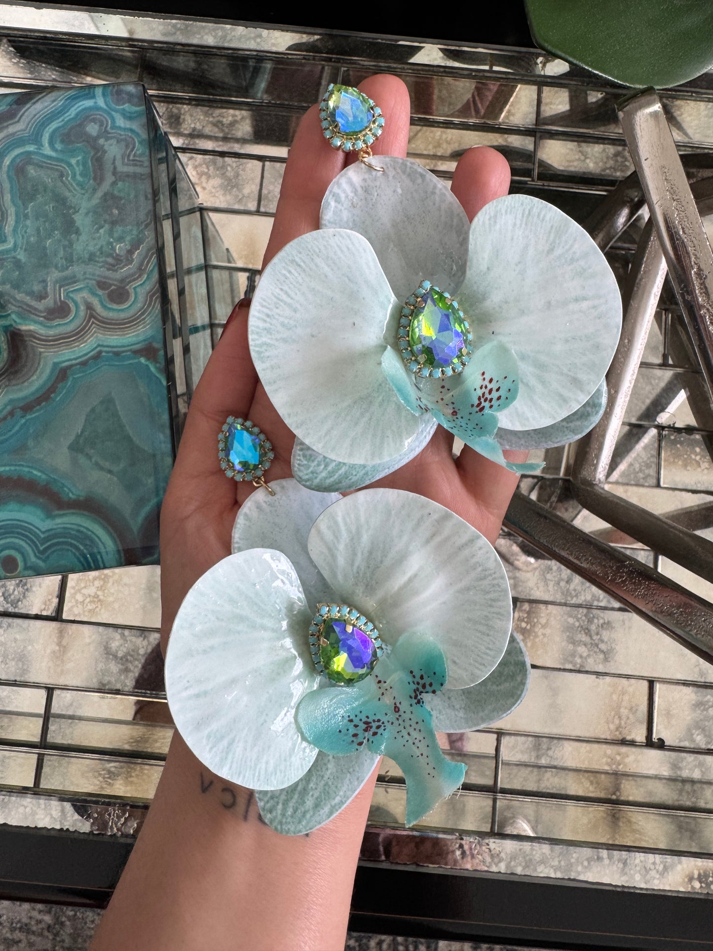 BLUE ORCHIDS