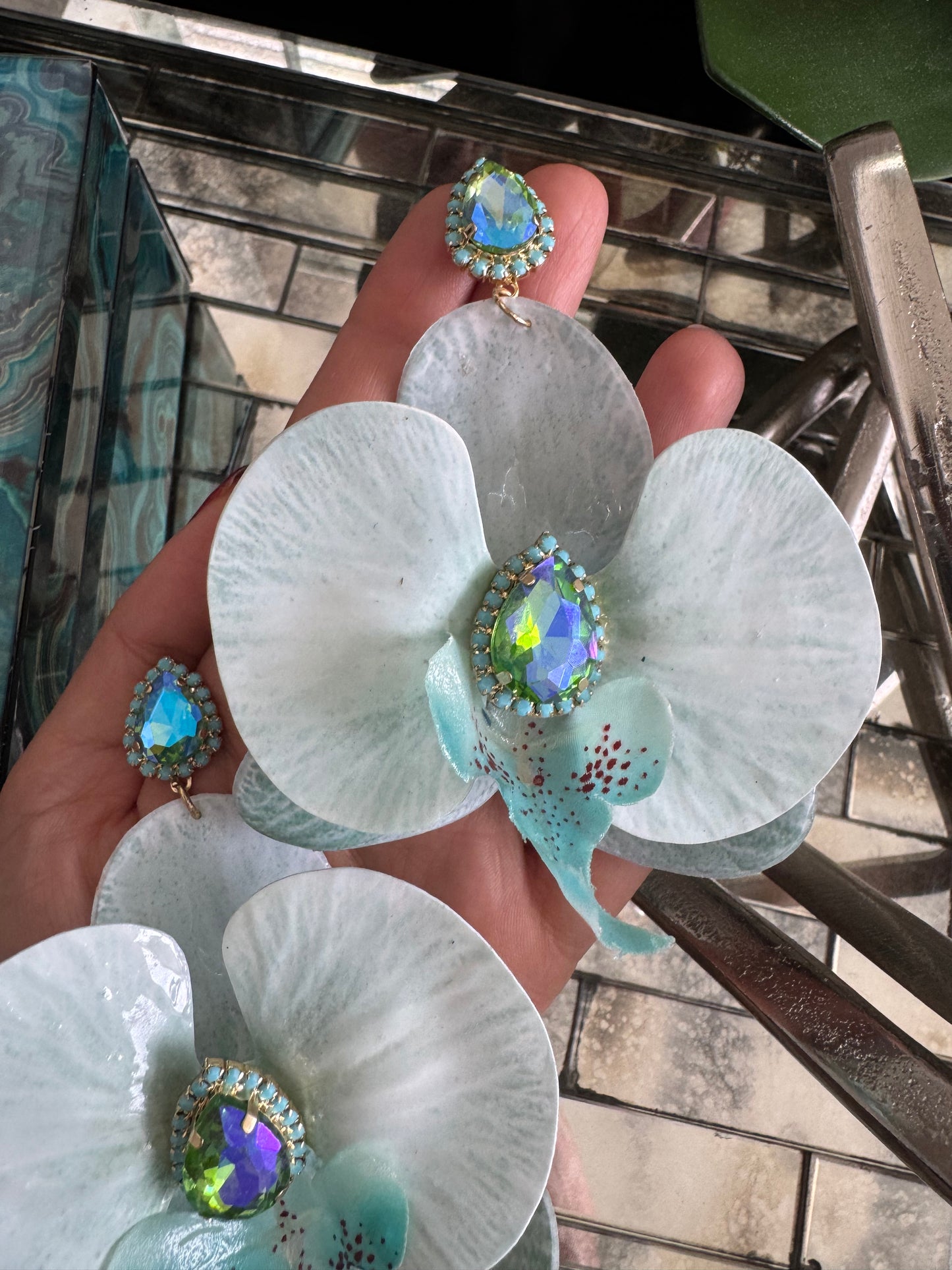 BLUE ORCHIDS